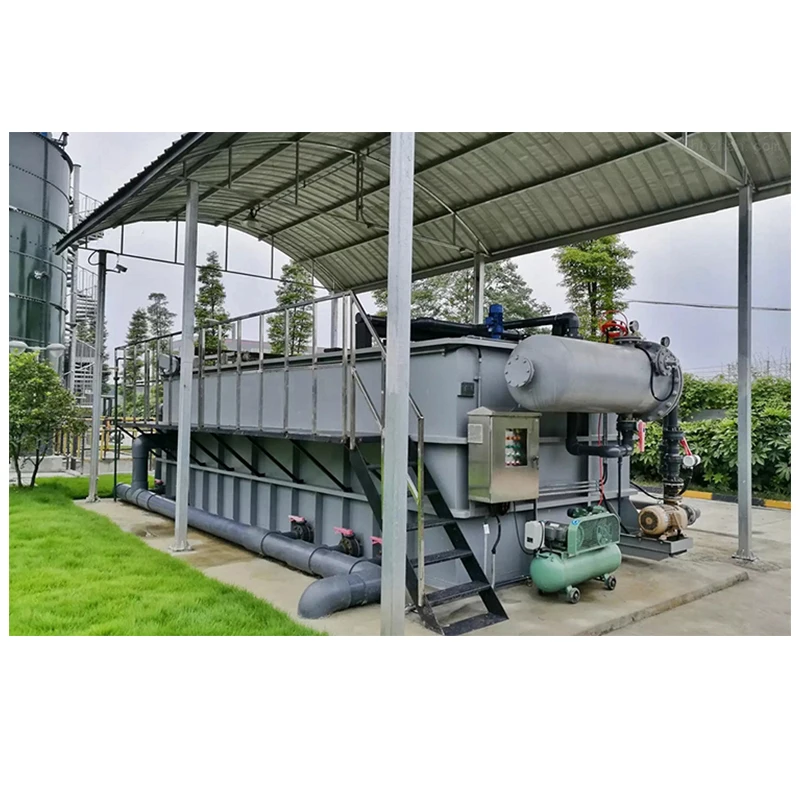 Industrial sewage waste water treatment process used DAF clarifier device dissolved air flotation system machine with best price