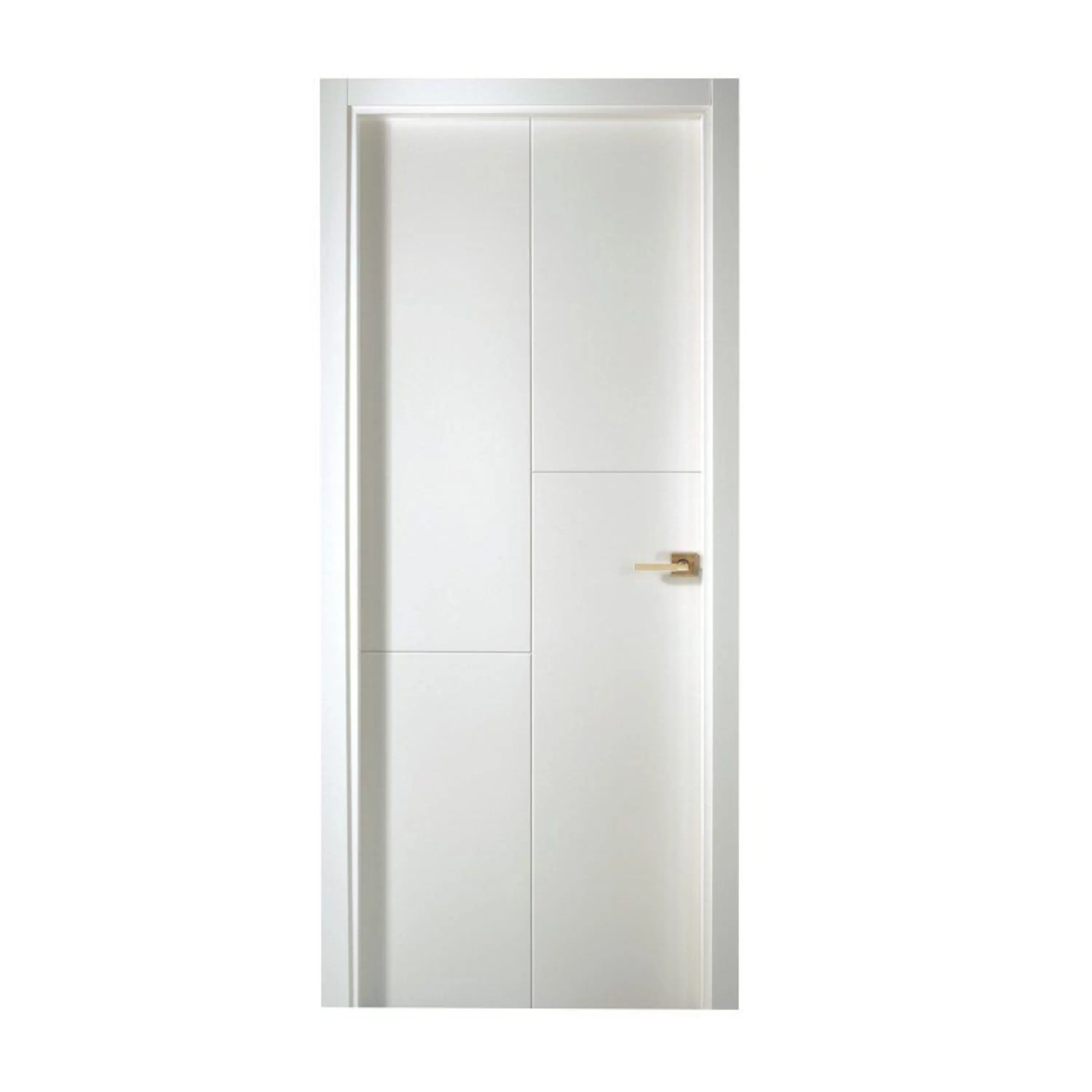 New style solid particle board filling core interior room hospital HPL wooden flush door
