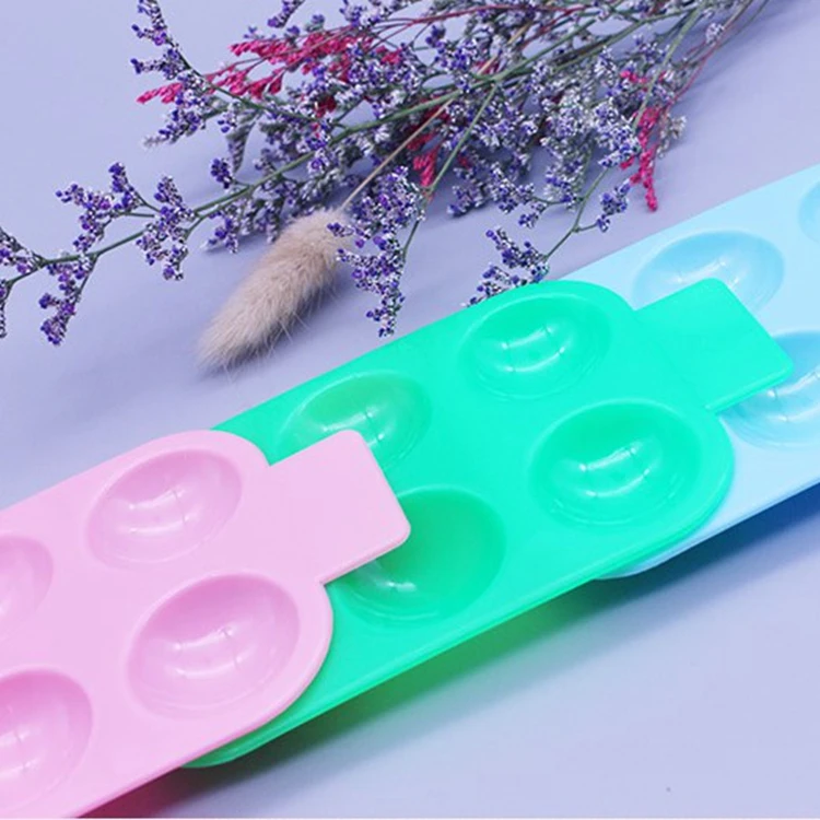 6 Holes Design Plastic Paint Drawing Tray For Gouache Watercolor Acrylic Oil Painting Palette