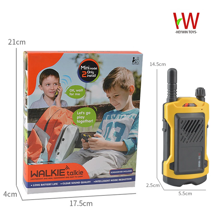 HEYWIN Kids Toys Walkie Talkie for children wireless call parent-child interactive toy   phone (LZ049)