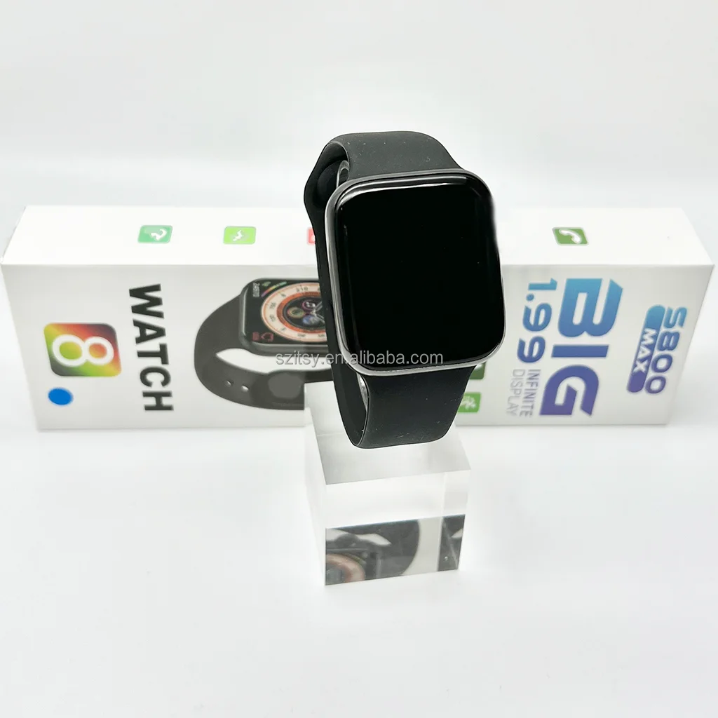 Hot selling product 2022 Amazon 8-series smart watch s800 x8 super 5.0 dual-mode BT music pk T900 pro max