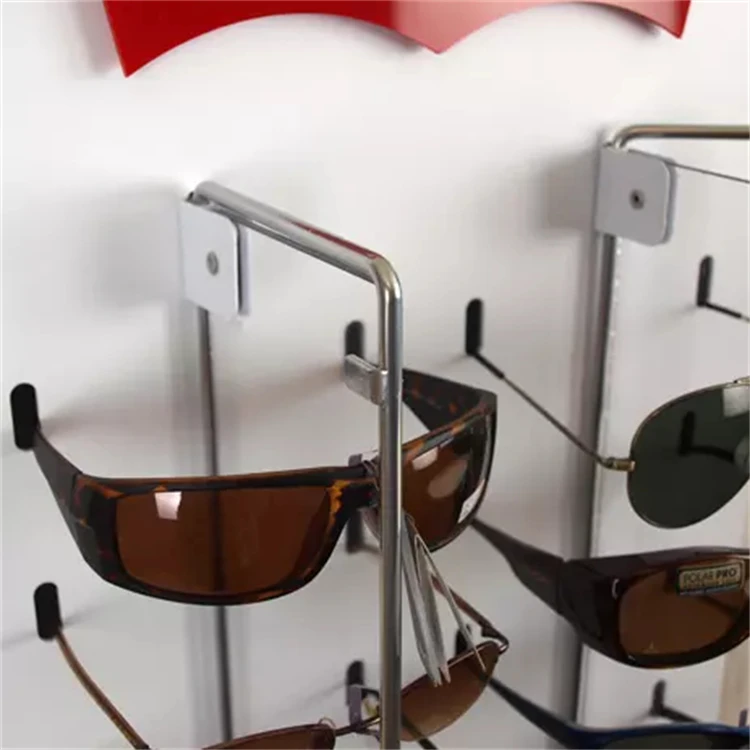 Metal Acrylic Eyewear Glasses Display Stand Eyeglass Sunglasses Showcase Display Rack