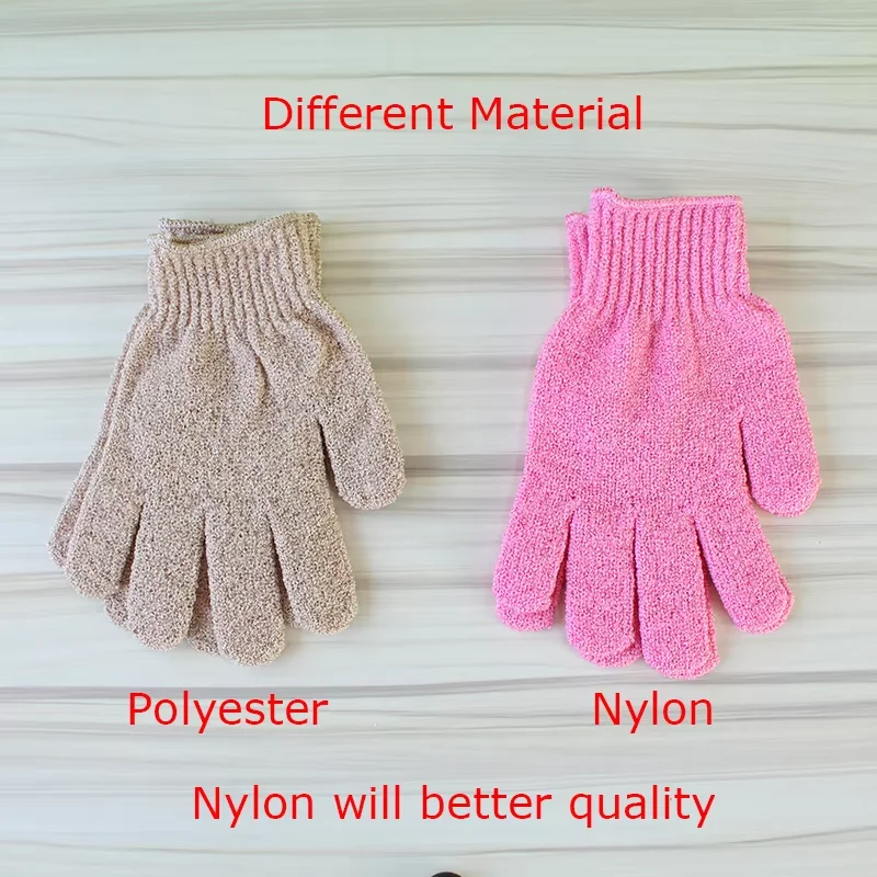 Распродажа детские перчатки для душа отшелушивающие мягкой кожи и улучшения кровообращения ванной многоцветные