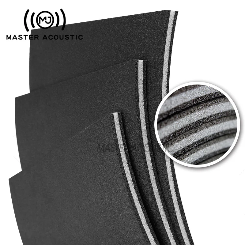 MASTER ACOUSTIC Shock-absorbing PAD Vibration isolation pad Soundproofing gym sheet