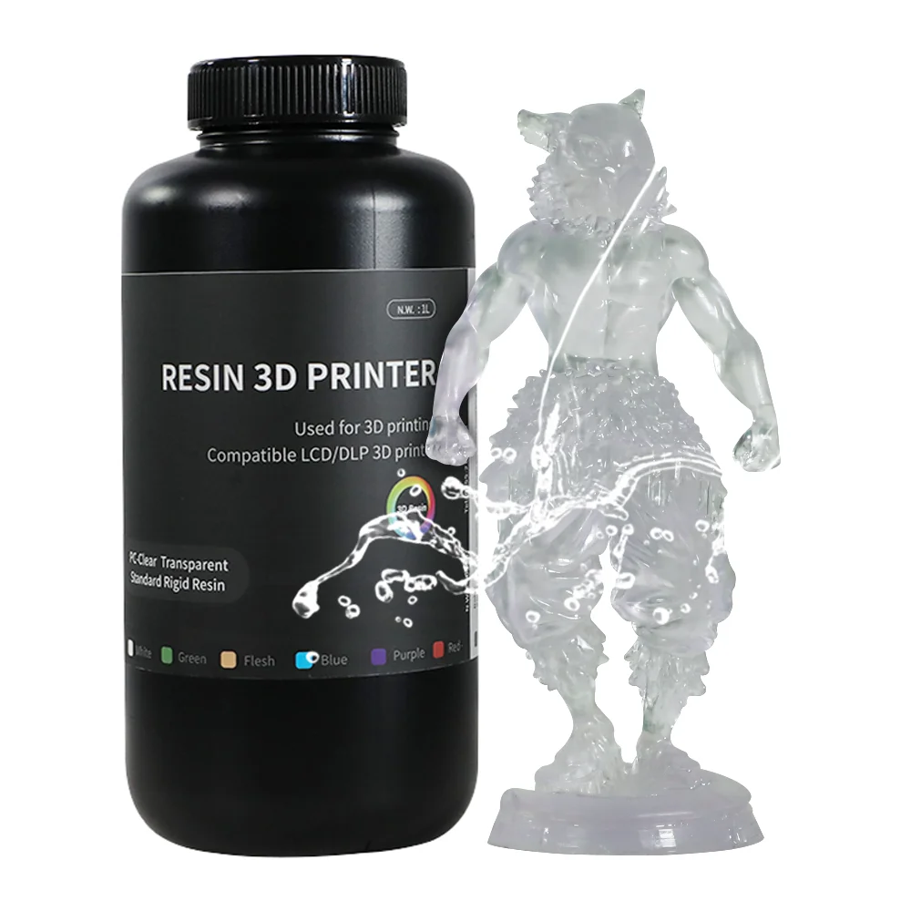 Creality PioCreat liquid photopolymer UV resin 405nm transparent epoxy high temperature clear resin for lcd dlp 3d printer
