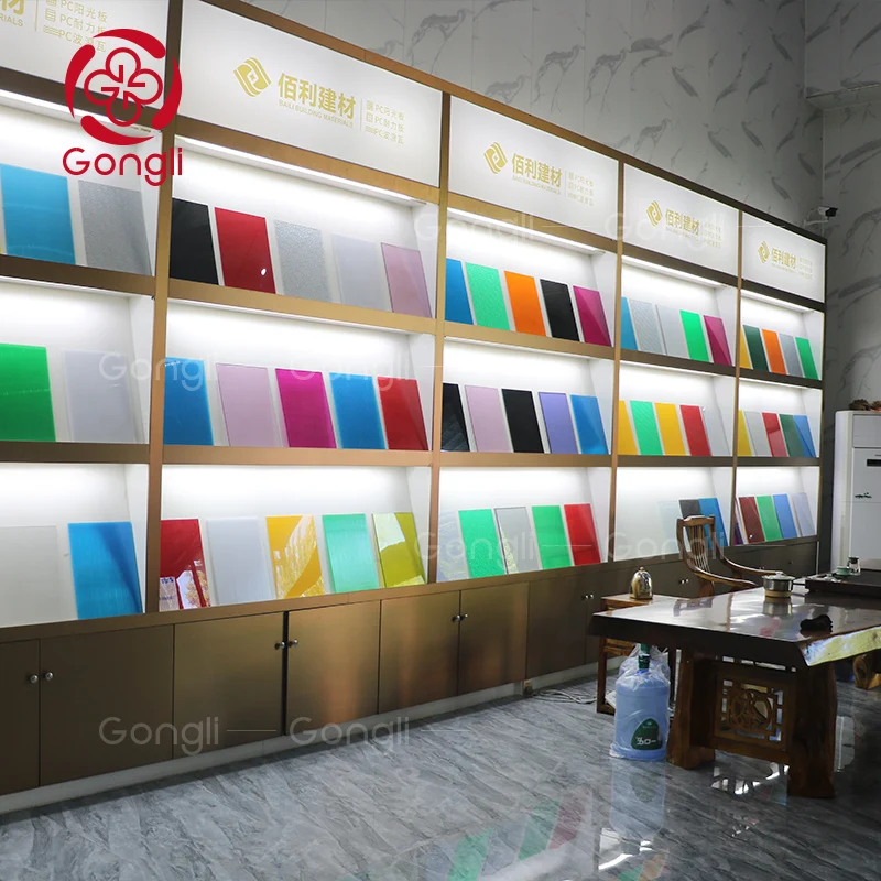 Uv Protected Polycarbonate Sheet Anti-fog Polycarbonate 4 Layer Polycarbonate Greenhouses Multilayer Pc Hollow Sheet