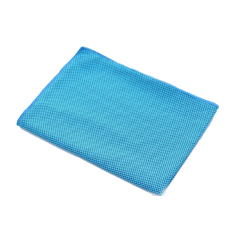 Morden Style Solid Color Portable Ice Cooling Towel For Yoga Fitness