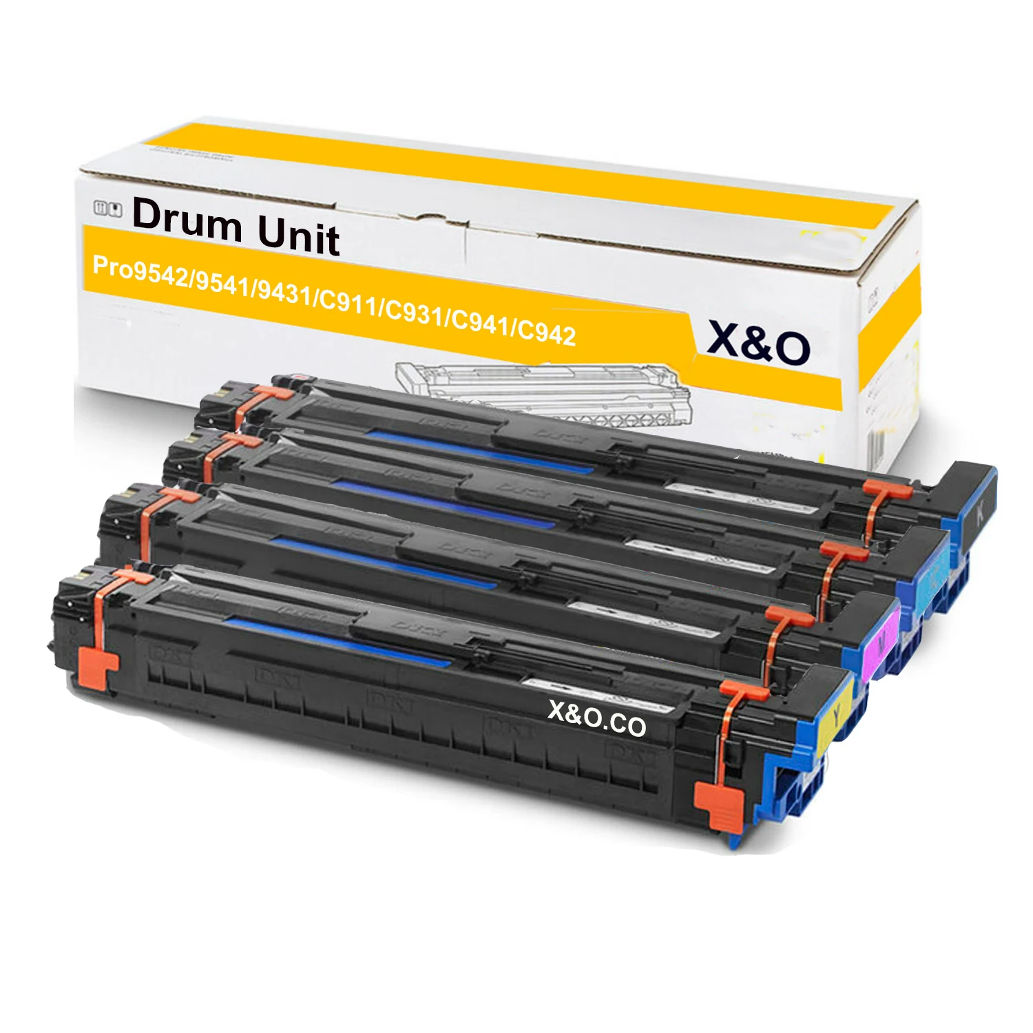 X&O Printer Cartridge Image Drum Unit for OKI Pro 9542 9541 9431 Pro9542 Pro9541 Pro9431 ES9542 ES9541 C911 C941 C931 C942 941