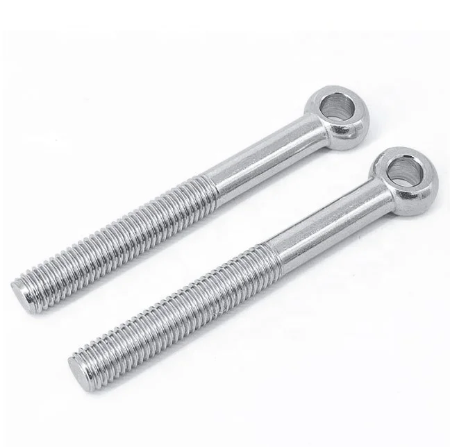 GB798 304 Stainless Steel Ring Link Bolt Fisheye Eye Slip Hole Screw M6 M8 M10 M12