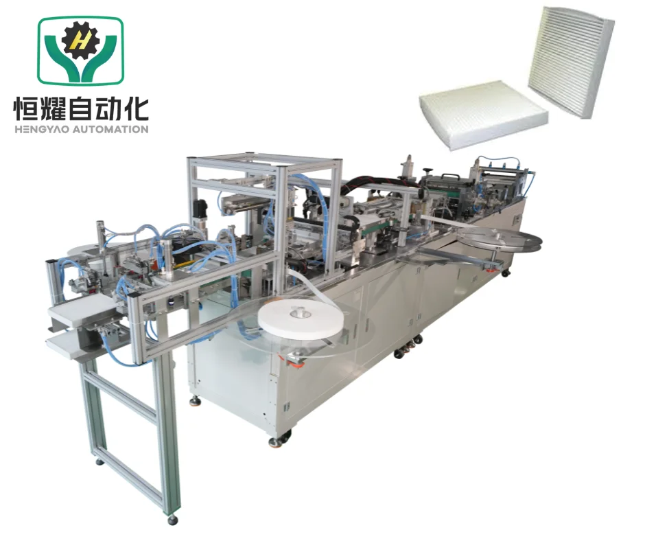 Hot Selling Automatic Car Air Conditioner Replacement Cabin Air Filter Production Line