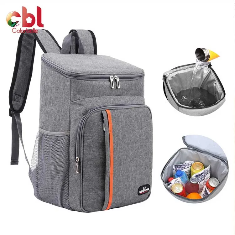 Большая сумка для ланча, изолированный Ланч-бокс на 12 бутылок, мягкая охлаждающая Сумка-тоут, охлаждающий рюкзак