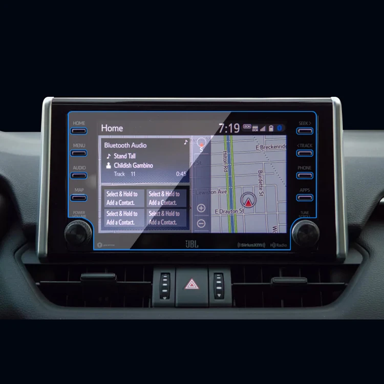 
for Toyota Rav4 2020 Tempered Glass Screen Protector Navigation Film toyota rav4 accessories 