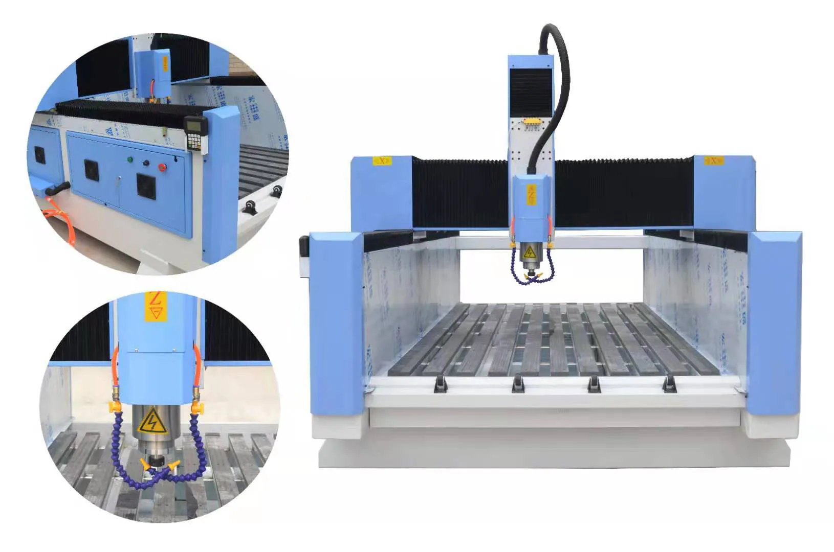supercnc 1325 heavy duty single head 3d stone engraving Stone Cnc Router For Marble Quartz