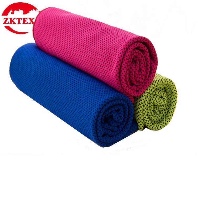 
Wholesale Super Magic Microfiber Sports Instant Cool Ice Neck Cooling Towel With Customized Logo for all activities 