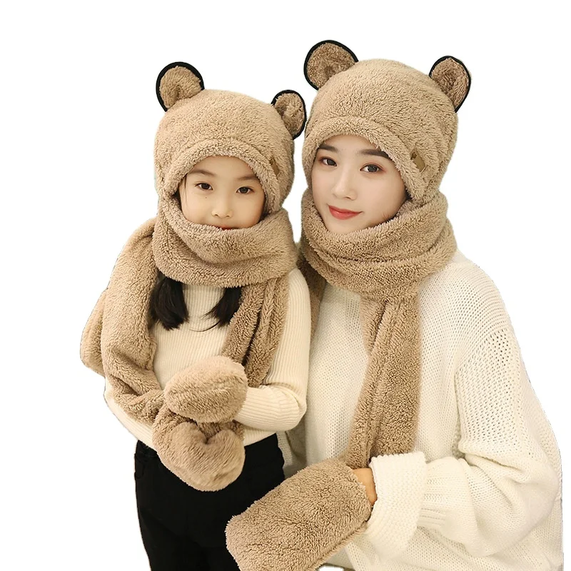 
fashion offspring Scarf and mittens Winter warm scarf Windbreak scarf 
