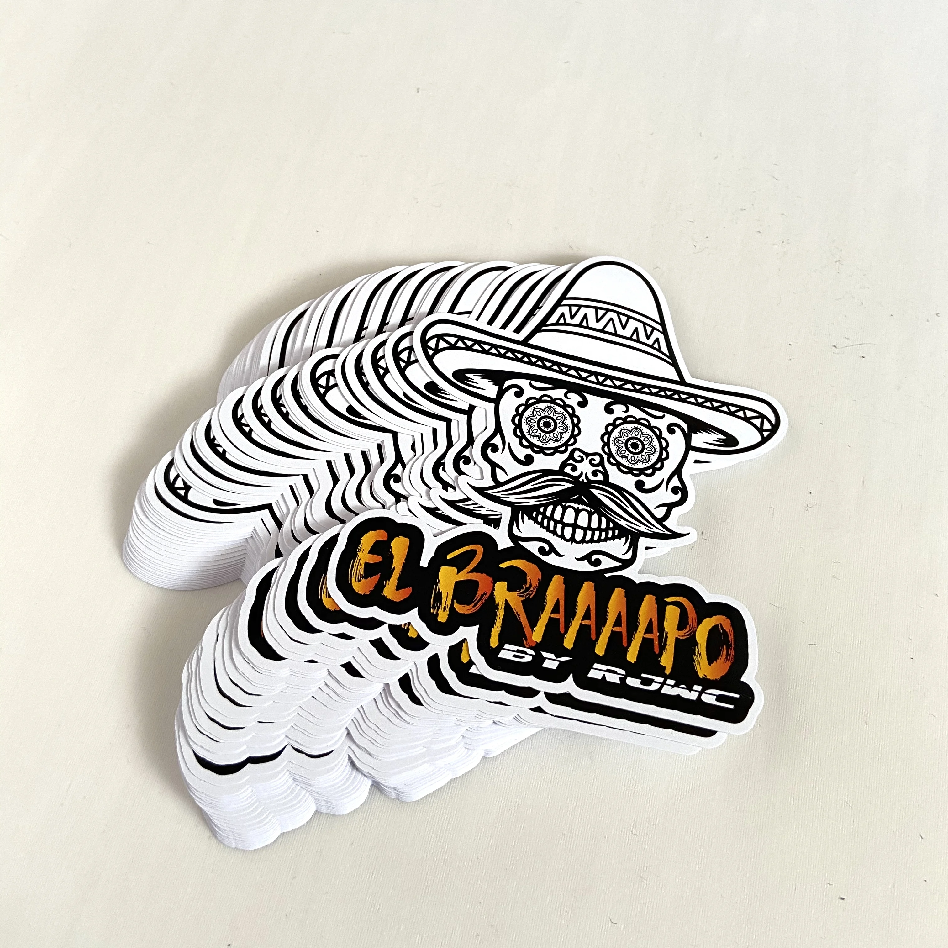 Self Adhesive Sticker Decals For Boat Car Skateboard Suitcase Laptop