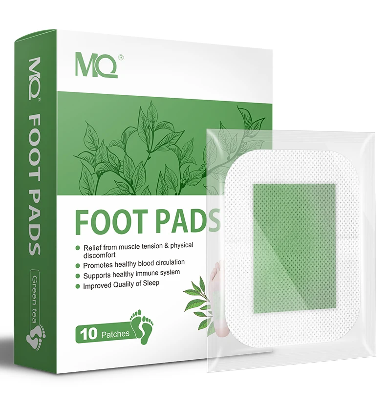 2021 Best Chinese herb Lavender Rose Detox Foot Patch Remove Toxin adhesive foot detox pad