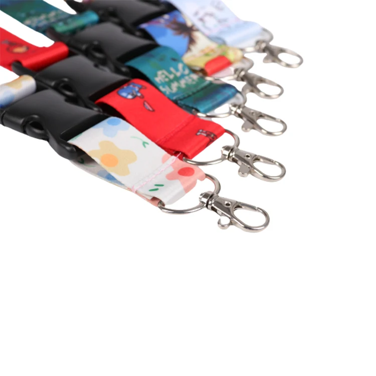 Factory Favourable Price Lace Ties Custom Ribbon With Logo Neck Lanyard