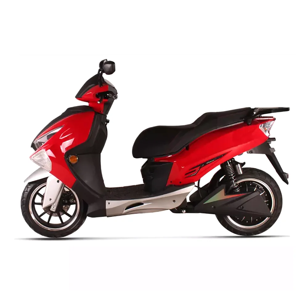 High Performance 2000w Powered Mopeds Cool Long Range Adult Electric Motorcycle