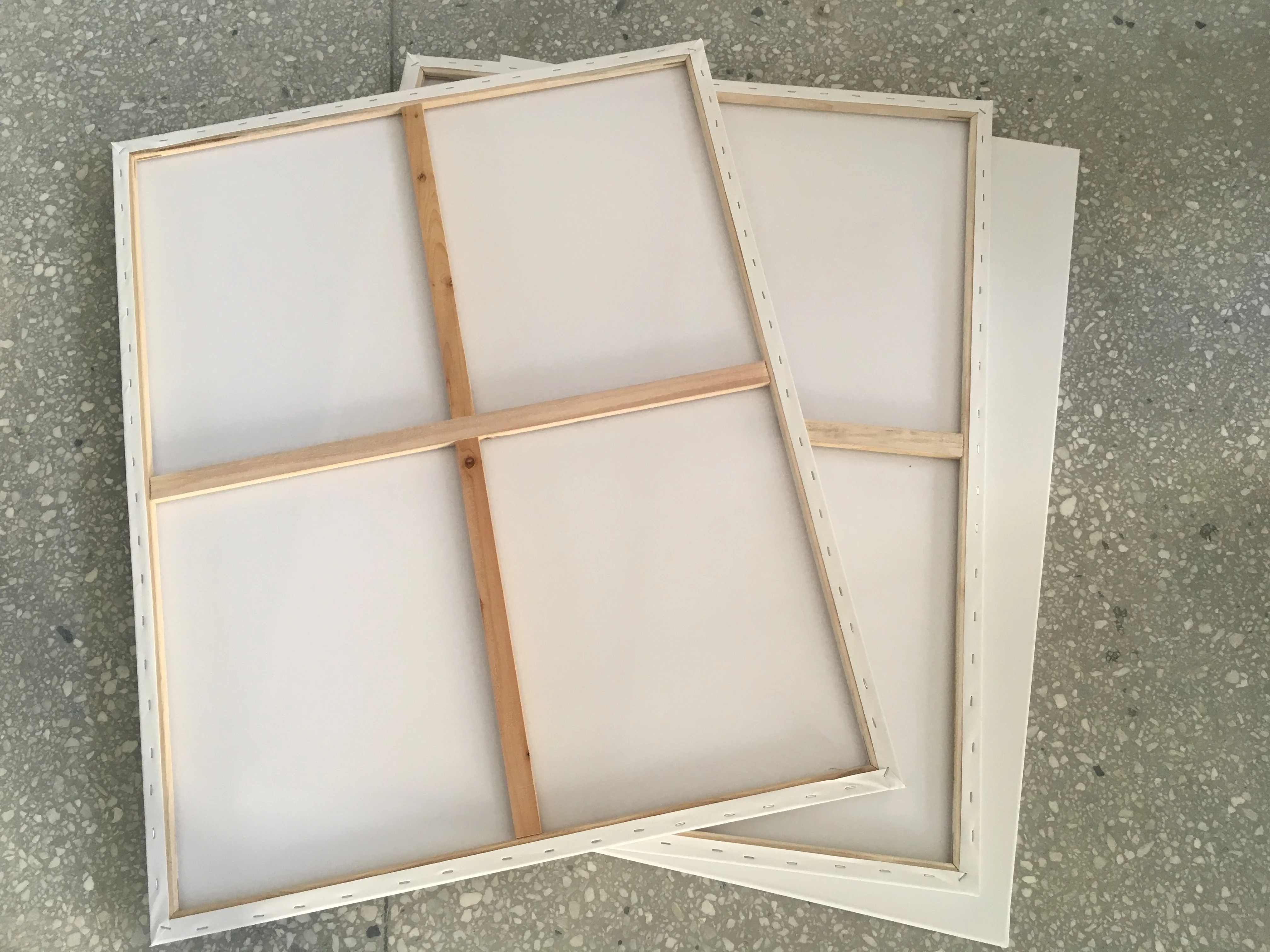 
Large Size 38X19Mm Deep Edge Linen Blended Art Blank Stretched Canvas Painting 