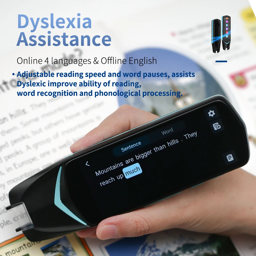 NEWYES 2023 Smart Education Language Learning Scan Reader Translation Pen Voice Phonetic Smart Translator