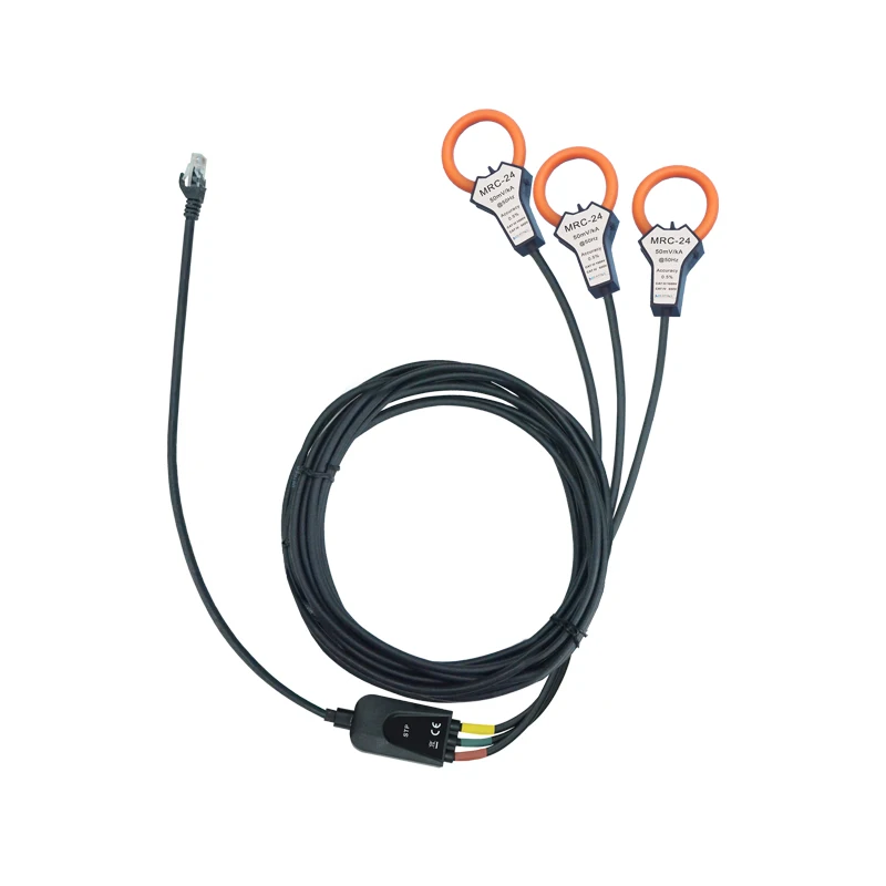 300A Single phase Three phase Current measuring Sensor MRC-36 Flexible Probe Rogowski coil AC current transformer