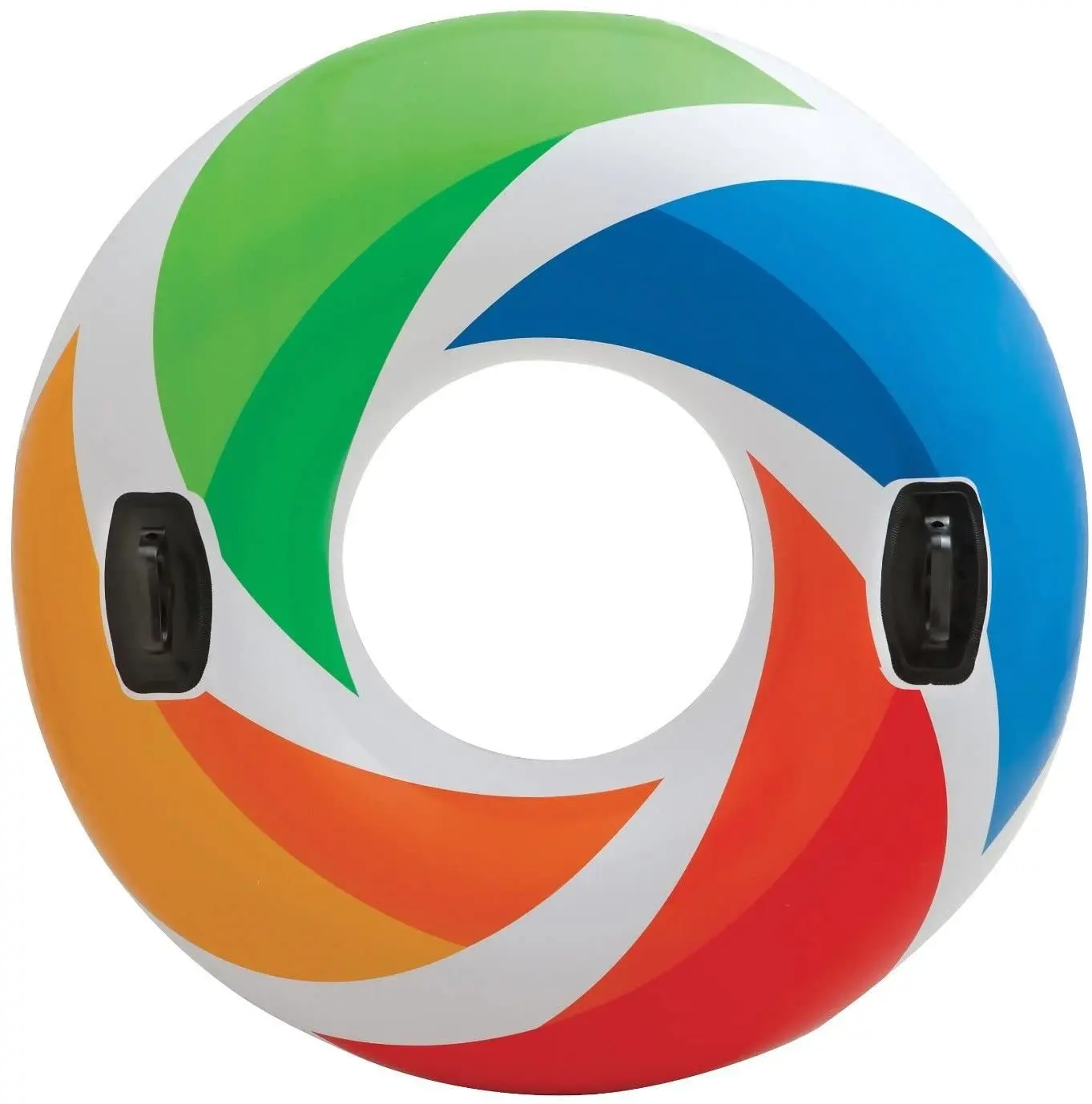 Customizable Swimming Pool Ring Adult Beach Inflatable Glitter Pool Floating Swimming Pool Ring