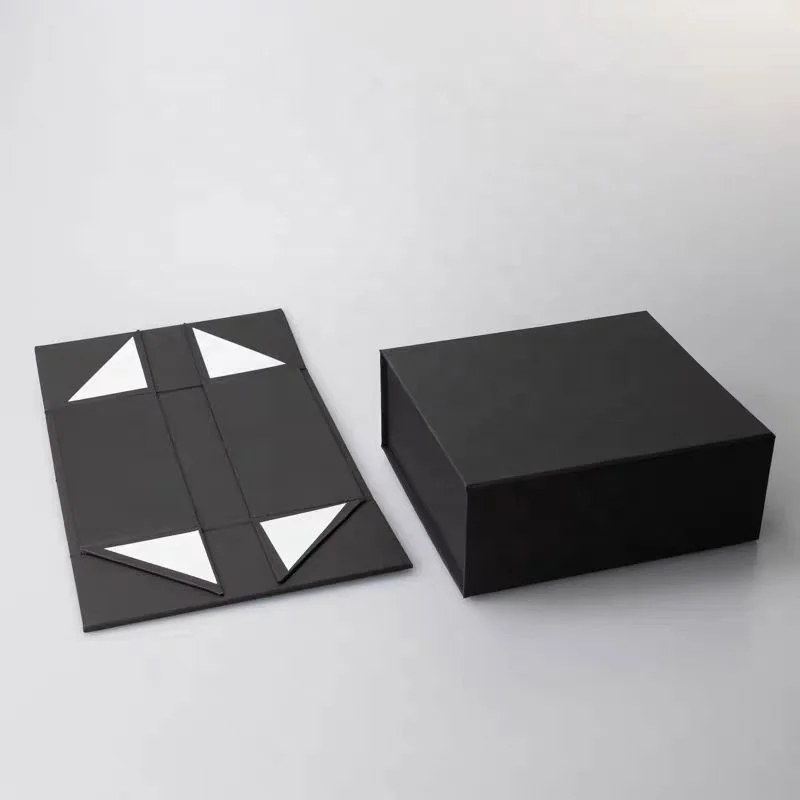 Custom Magnet magnetic luxury packaging folding paper gift box for business