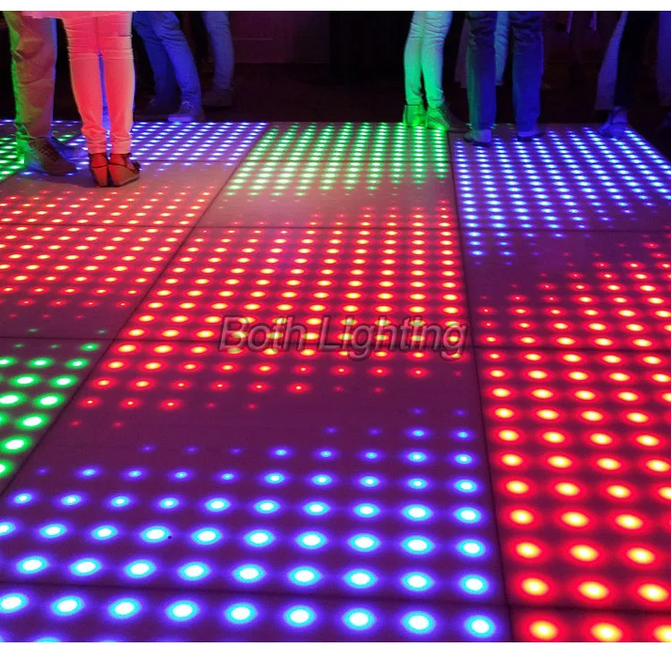 Светодиодные лампы для свадебного танцпола портативная матричная панель светодиодная цифровая Пиксельная площадка