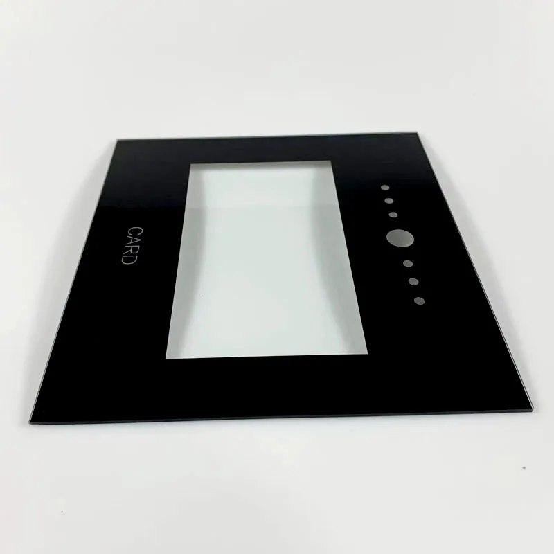 High quality manufacturer customized intelligent induction door lock glass panel