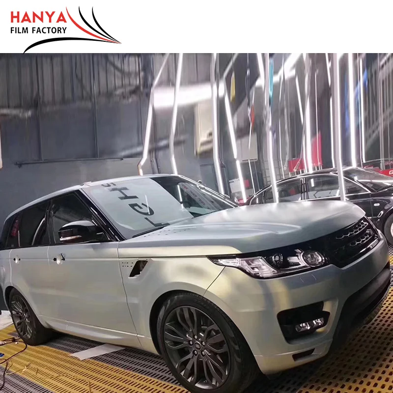 Laser Iridescent Diamond Gold Wrap Silver Car Sheet Vinyl