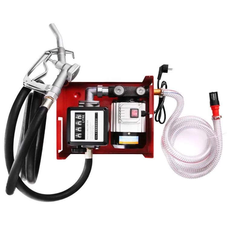 High quality and durable car portable fuel dispenser set refueling pump assembly 220V-550W