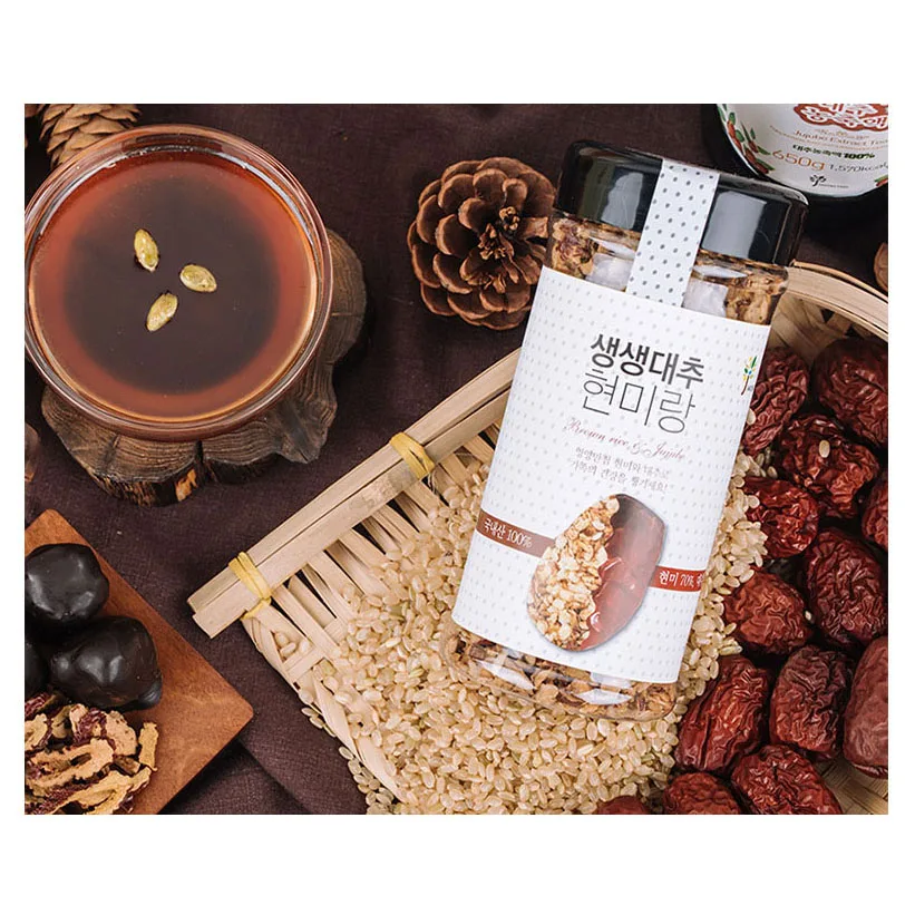 Wholesale High Quality Best Selling Selected Zero Additives Crispy Breakfast Meal Replacement Jujube Red Date Brown Rice Flake