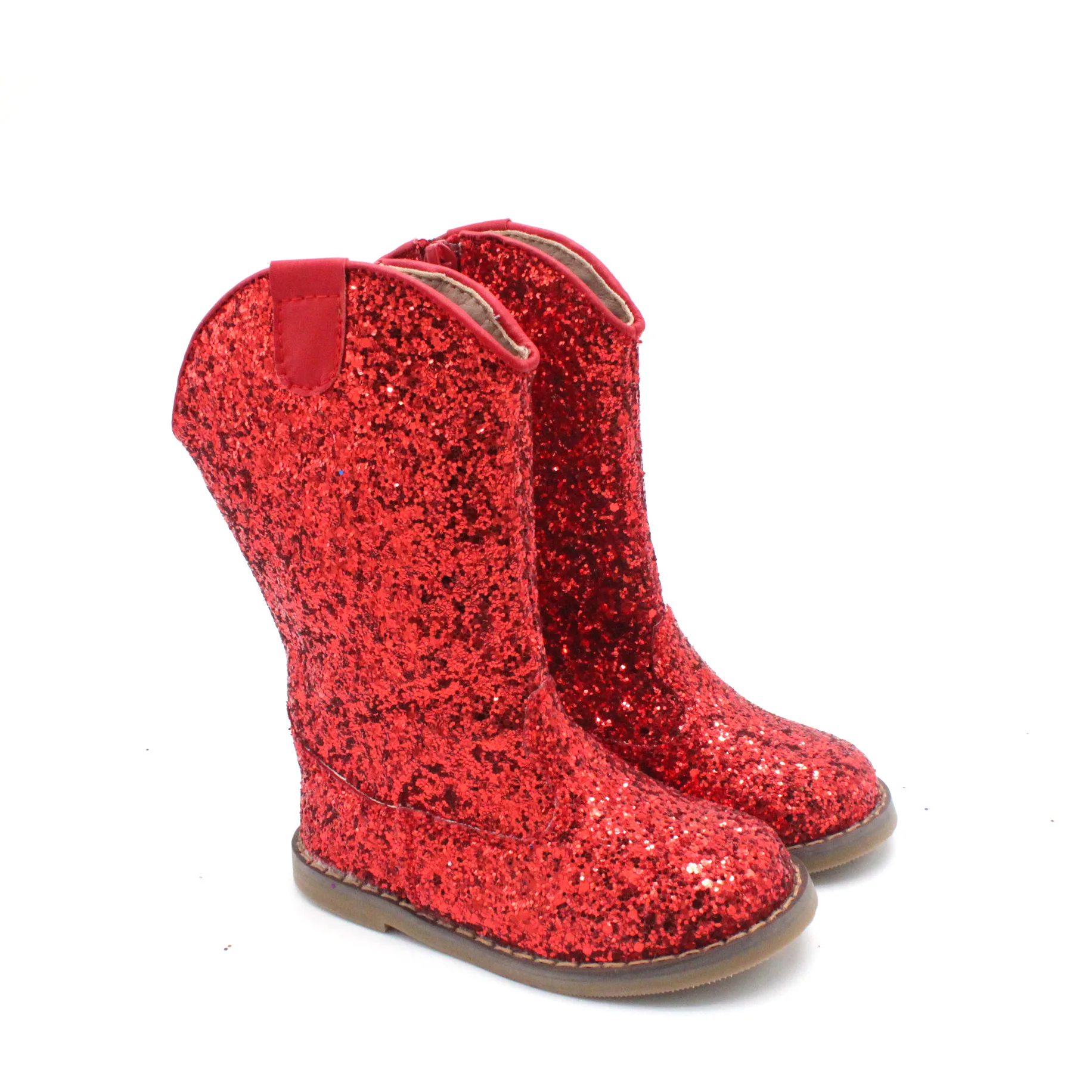 Autumn and winter 2022 spring onion pink Gretel pink high tube boots middle and small girls Western Cowboy Boots