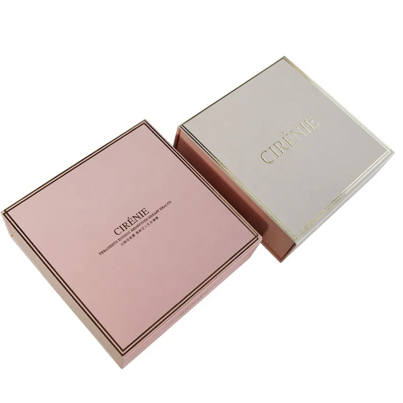 Custom Printed Large A4 Deep Baby Pink Magnet Gift Box With Magnetic Closure Lid oem logo