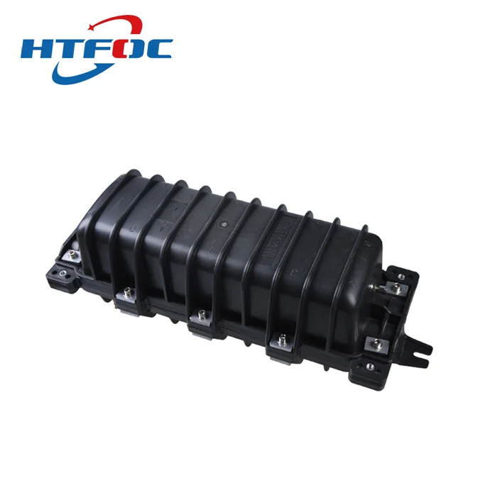 144Core In-line Optical distribution enclosure  fiber optic joint splice closure dome Horizontal fiber optic equipment