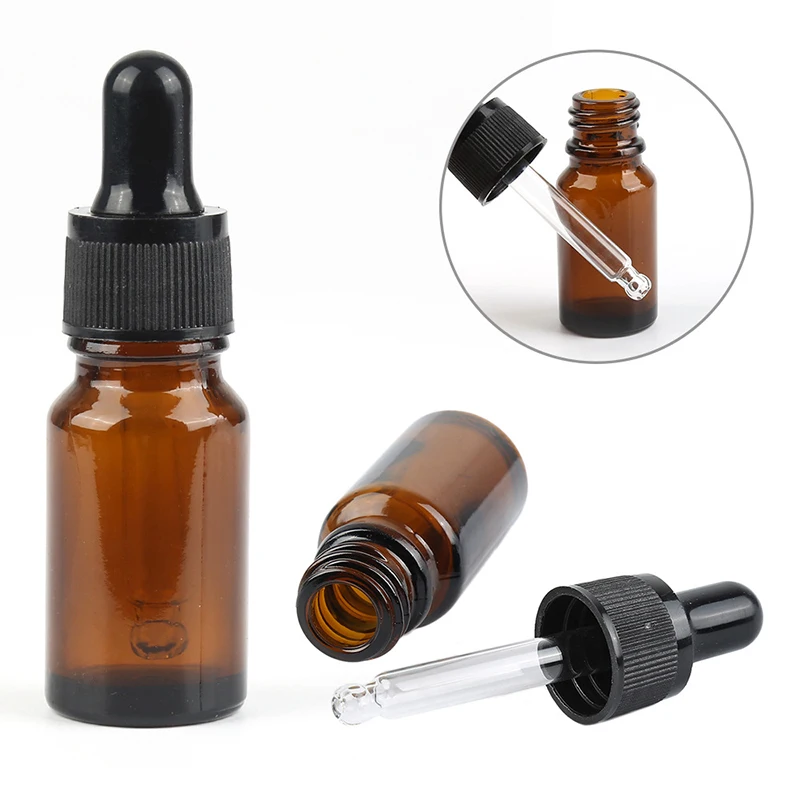 
Chinese Factory Hot High Quality PET Plastic Measuring Amber Bottle Dropper Tip With Glass Pipette For Boston Euro Bottle 