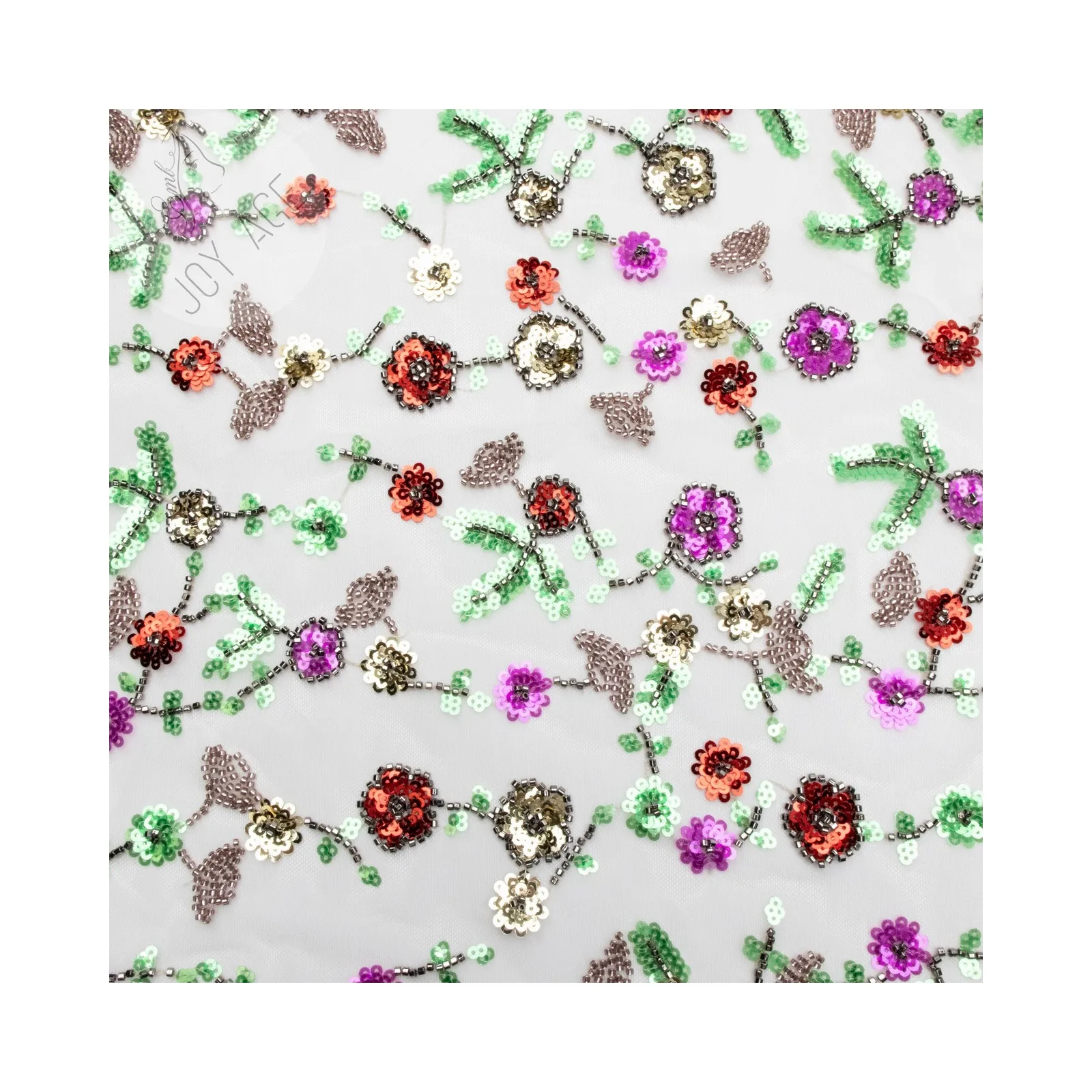 Lightweight and comfortable sequin fabric backdrop sequin embroidery lace fabric lace fabric sequins skirt