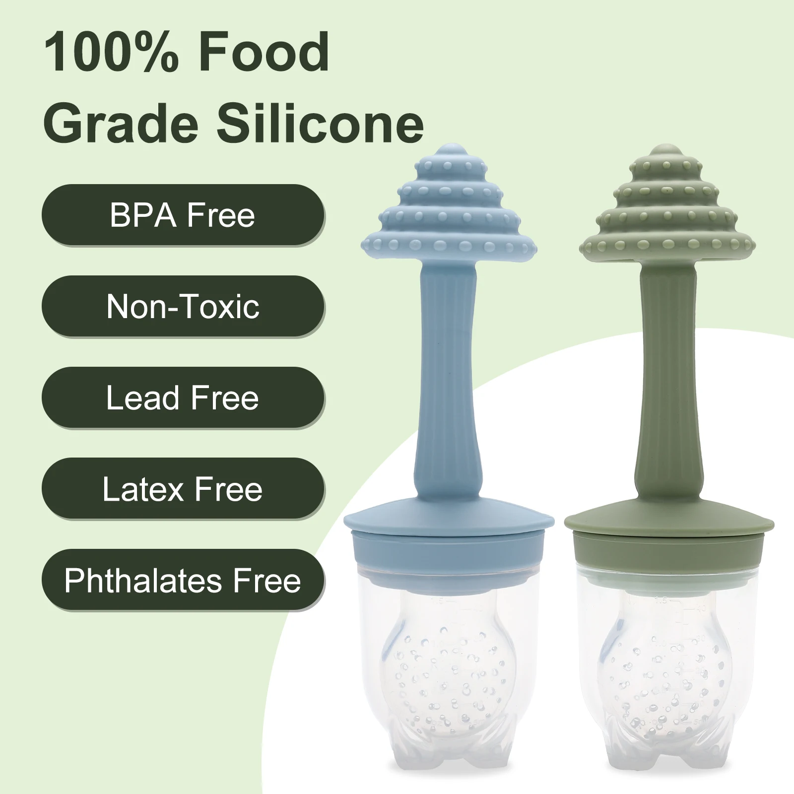 Silicone Fruit Teat Baby, Teething Ring Training Toy