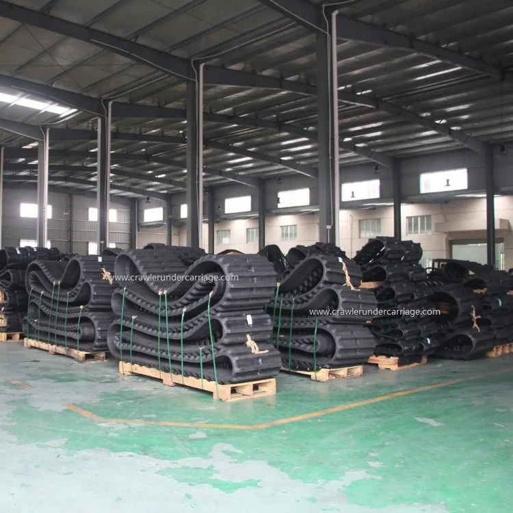Rubber track 800x150x66 for multifunctional Morooka MST3000VD dump truck crawler undercarriage