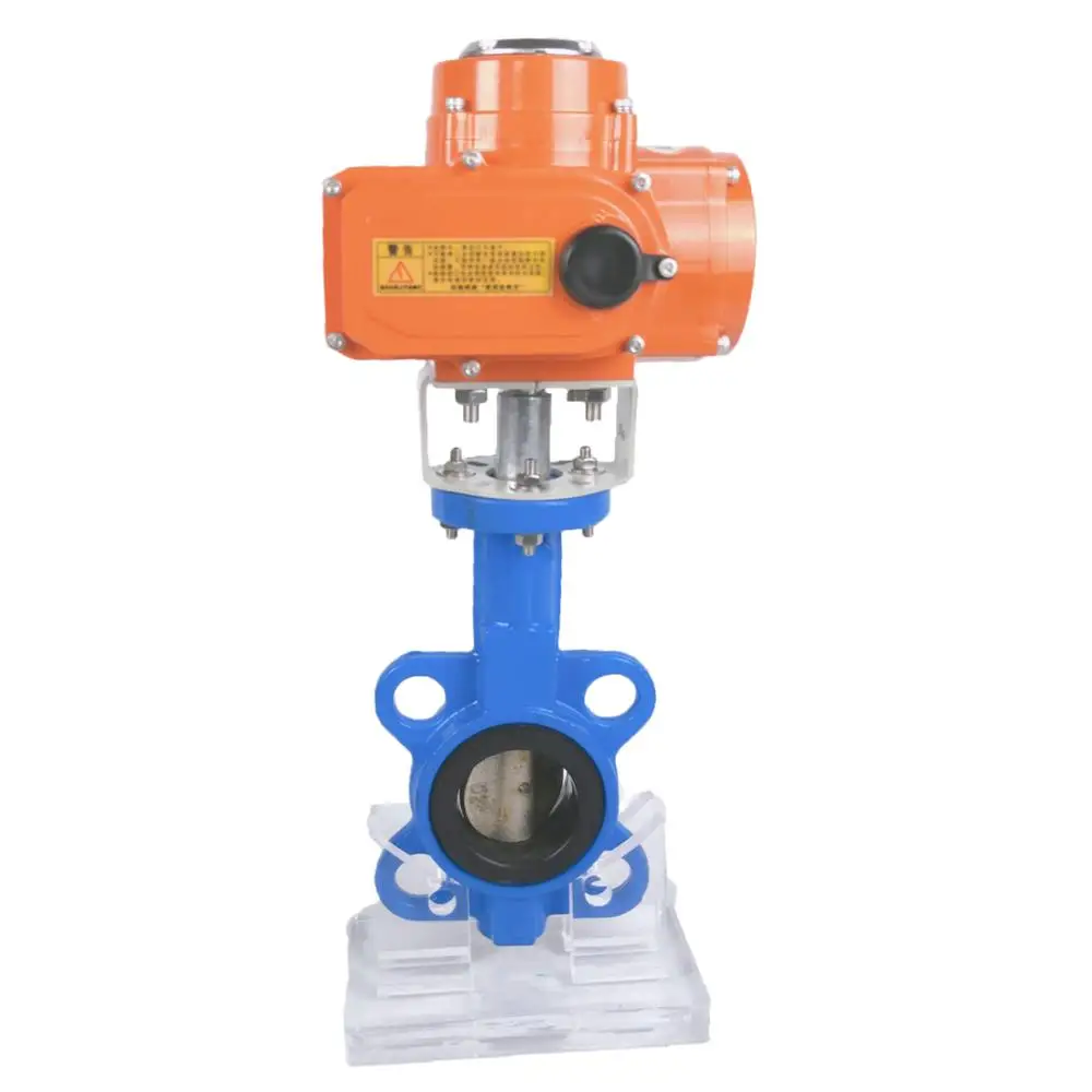Super September valve butterfly dn 150 price list with mini electric actuator
