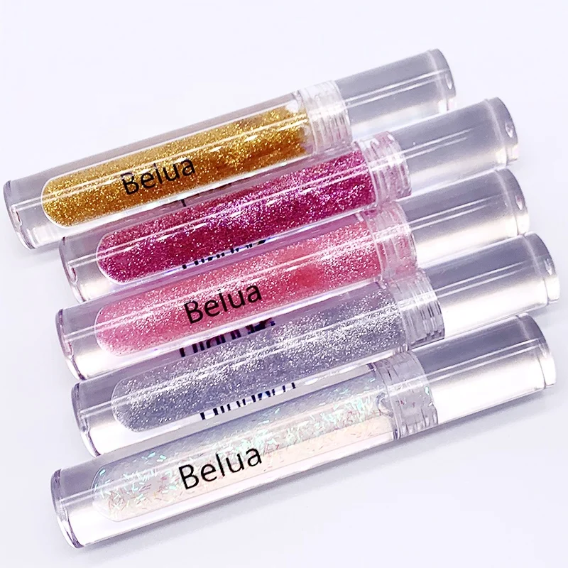 
Makeup Wholesale Cosmetic No Brand Pigmented Lipgloss High Shiny Shimmer Pearl Glitter Lip Gloss 