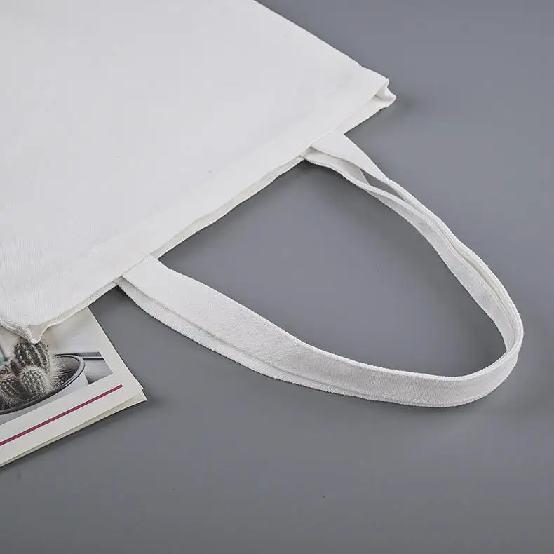 Квадратная полиэфирная упаковка с логотипом на заказ, хлопчатобумажные холщовые сумки, тканевая упаковка для покупок, Холщовая Сумка-тоут с молнией