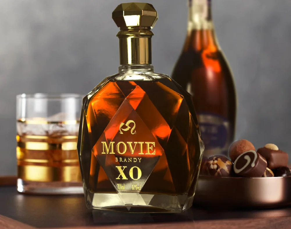 Goalong Good Quality premium French Alcohol Private Label OEM for cocktail Brandy Bottle 700ml