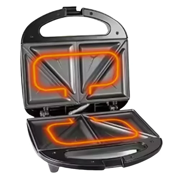 2 Slice Sandwich Maker Toaster Sandwich Maker Multi-function Sandwich Maker