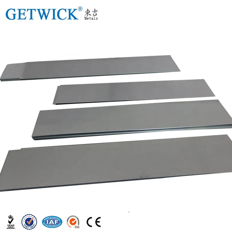 Hot Rolled 1mm 2mm 3mm 4mm tungsten sheet/plate per kg