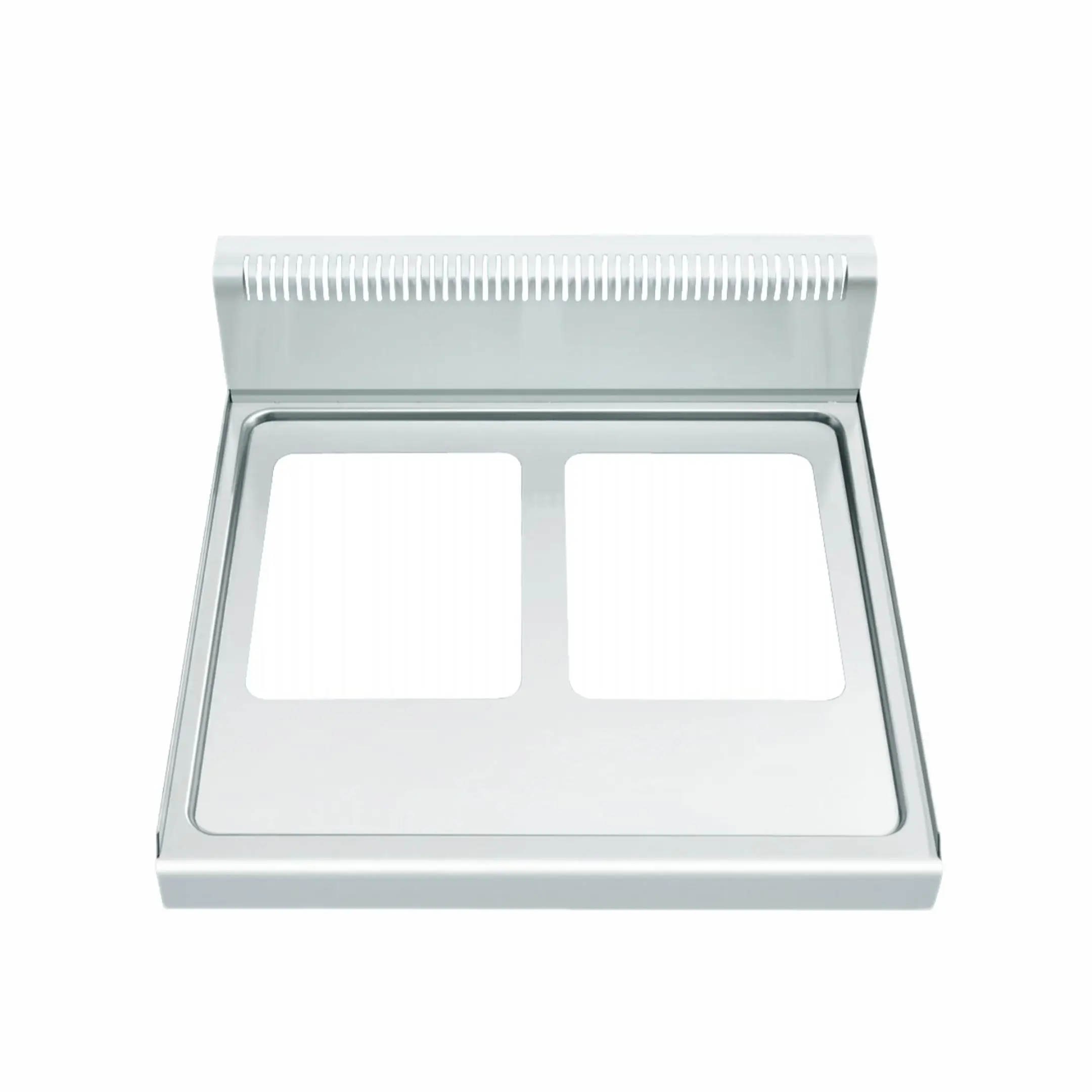 Lava Rock Grill Top Panel Grill Top Stainless Steel Deep Drawing