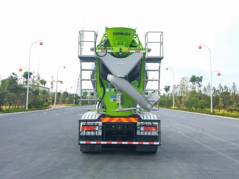 Zoomlion10F Four-Axle Concrete Mixer Truck 10F Productivity High-Accuracy Pump Concrete mixer truck