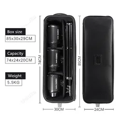 Studio Carry Case Flash Trolley Box Safety portable luggage light stand Box pull bag