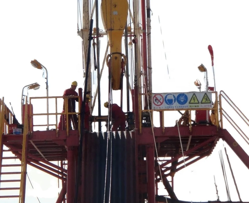 Api Standard Oil Well Drill Rigs Skid Mounted drilling machines Type Onshore with Diesel Engine for Oilfield Usage